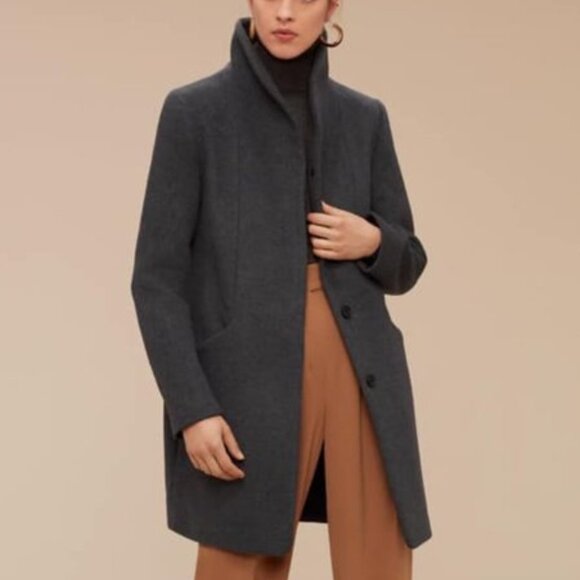 Aritzia Wilfred Cocoon Coat - Picture 1 of 10